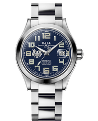 Ball Engineer III Army 40mm Blue Dial Bracelet Watch