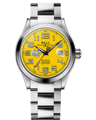 Ball Engineer III Army 40mm Yellow Dial Bracelet Watch