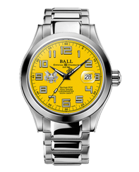 Ball Engineer III Army 43mm Yellow Dial Bracelet Watch