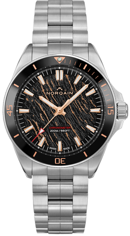 Norqain Watch Neverest Glacier 40mm Black & Gold Bracelet NN1001SC1CA/BG103/150SS