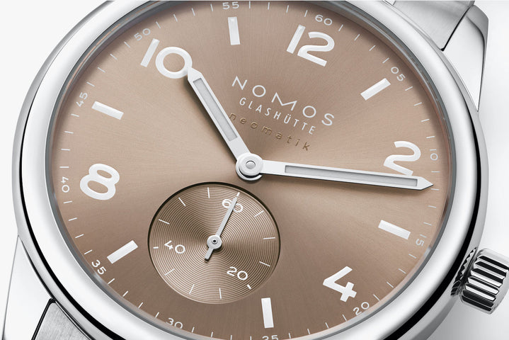 Nomos Glashutte Club Sport Neomatik 39 Ember Sapphire Crystal Watch