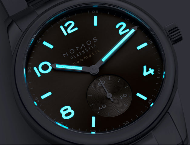 Nomos Glashutte Club Sport Neomatik 39 Tabac Sapphire Crystal Watch