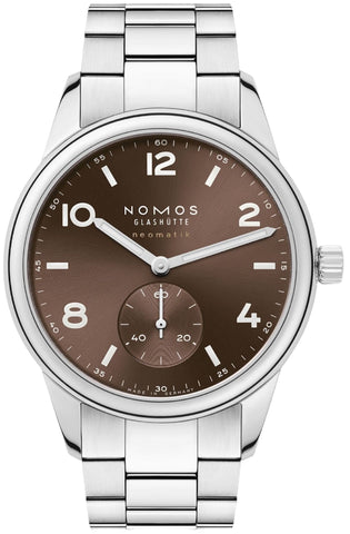 Nomos Glashutte Watch Club Sport Neomatik 39 Tabac Sapphire Crystal 760
