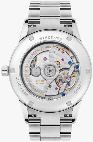 Nomos Glashutte Club Sport Neomatik 39 Tabac Sapphire Crystal Watch