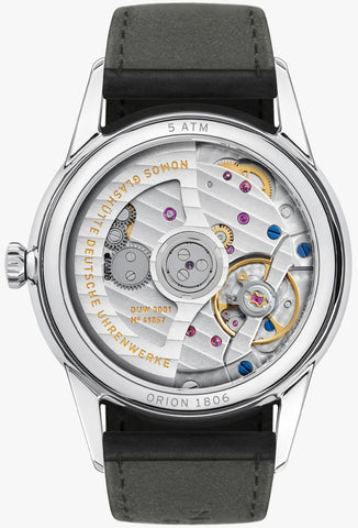 Nomos Glashutte Orion Neomatik Black Sapphire Crystal Watch