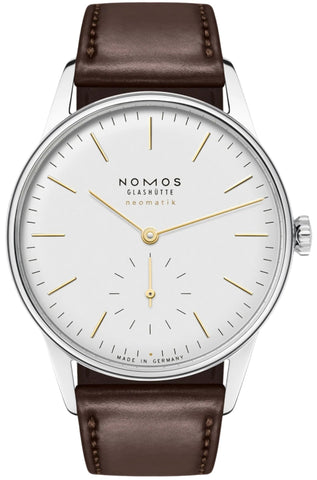 Nomos Glashutte Watch Orion Neomatik Dore 397