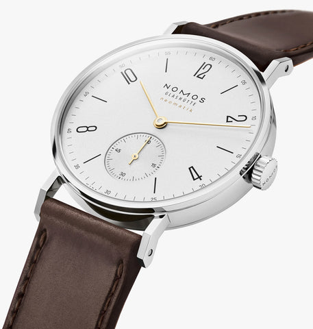 Nomos Glashutte Tangente Neomatik Dore Sapphire Crystal Watch