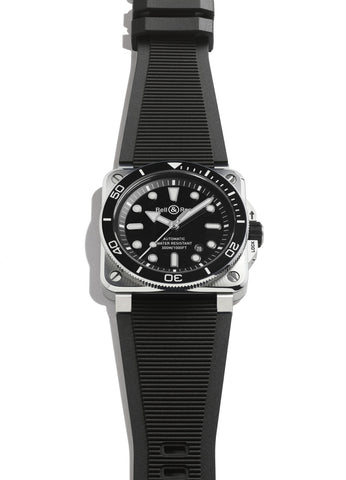 Bell & Ross BR 03 Diver Black Steel Watch