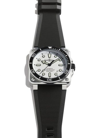 Bell & Ross BR 03 Diver White Steel Watch