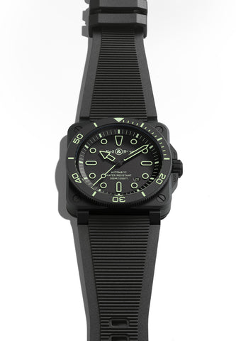 Bell & Ross BR 03 Diver Lum Outline Ceramic Limited Edition Watch