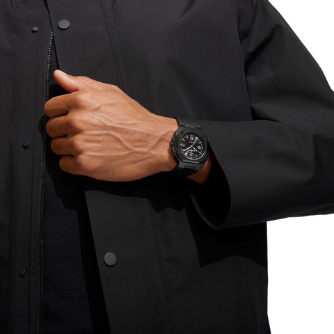 Bell & Ross BR 05 Black Ceramic Rubber Watch