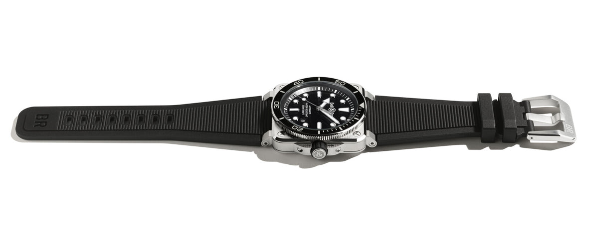 Bell & Ross BR 03 Diver Black Steel Watch