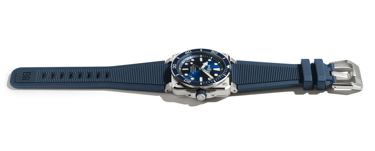 Bell & Ross BR 03 Diver Blue Steel Watch