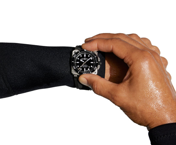 Bell & Ross BR 03 Diver Black Steel Watch