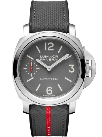 Panerai Luminor Tre Giorni Luna Rossa 44mm Grey Watch PAM01653