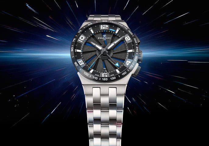 Perrelet Turbine Chrono NEO Blue Watch