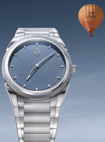 Parmigiani Fleurier Tonda PF Micro Rotor Platinum Stone Blue Limited Edition Watch