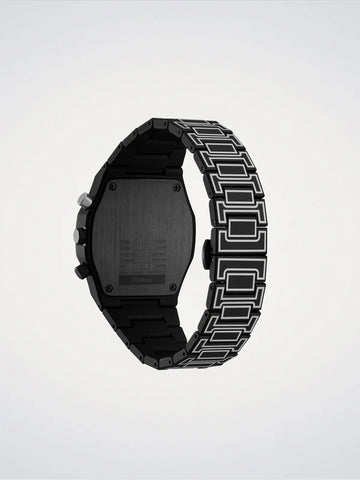 D1 Milano Black Sketch Polychrono Watch