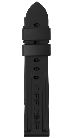 Panerai Strap Caoutchouc Black 22/20mm