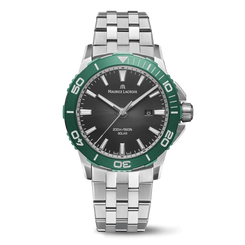 Maurice Lacroix Pontos S Solar Green Bezel Bracelet Watch