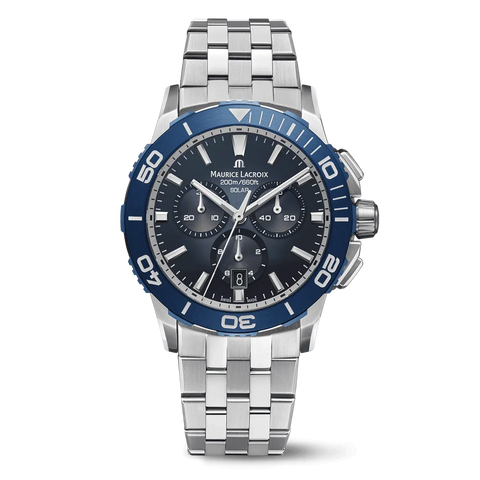 Maurice Lacroix Pontos S Solar Chronograph Blue Dial