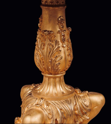 Palatial 19th Century Specimen Blue John & Derbyshire Lemon Spar & Giltwood Centre Table