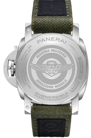 Panerai Submersible QuarantaQuattro Matt Green Ceramic Watch