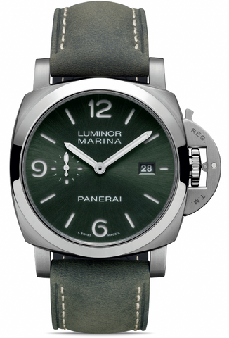 Panerai Watch Luminor Marina 44mm Titanio Green PAM03325
