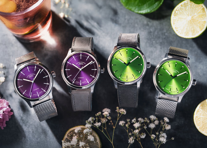 Muhle Glashutte Panova Violet Watch