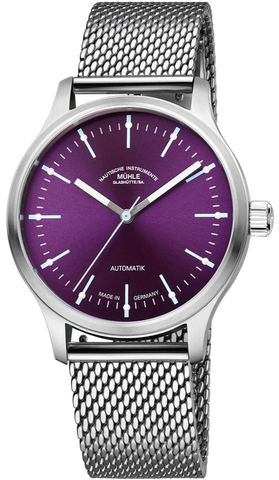 Muhle Glashutte Panova Violet Watch M1-40-78-1-MB-II