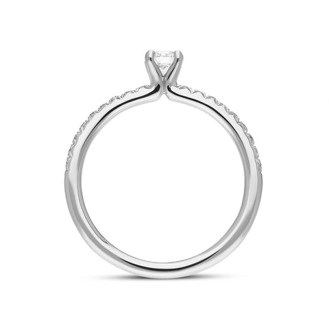 Platinum Diamond Shoulder Set Solitaire Ring, FEU-1904_3