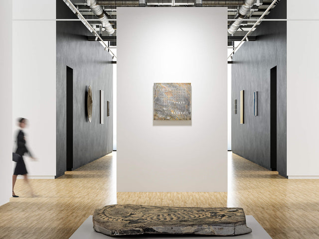 QLOCKTWO Earth 90 Creators Edition Glintscape Wall Clock Watch