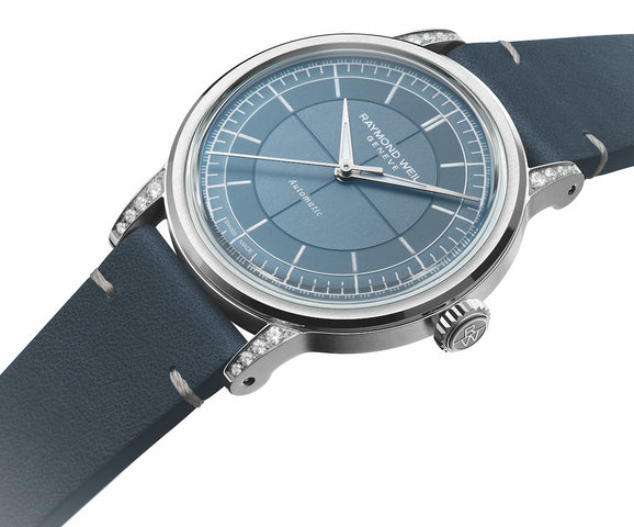 Raymond Weil Millesime Central Seconds Denim Blue Watch
