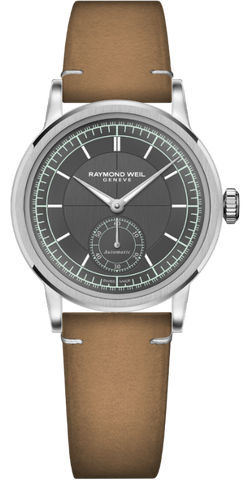 Raymond Weil Watch Millesime Automatic Small Seconds Menthol Minute Track 2130-STC-60521