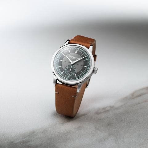 Raymond Weil Millesime Automatic Small Seconds Menthol Minute Track Watch