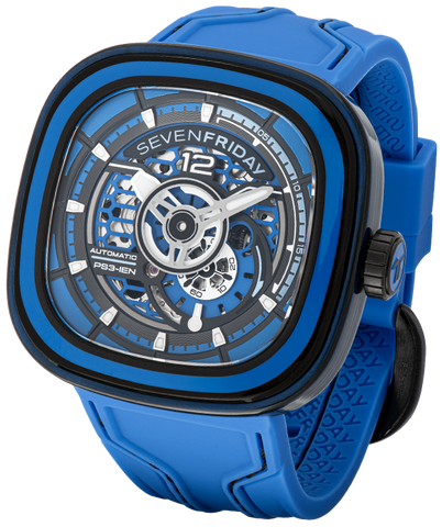 SevenFriday Watch SF-PS3/04 CCB Blue SF-PS3/04 CCB