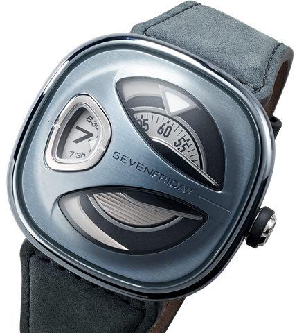 SevenFriday ME3/01 Stone Blue Watch