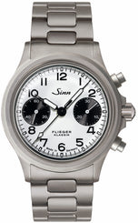 Sinn Watch 356 Pilot Classic W H-Link Bracelet 356.0201 Bracelet