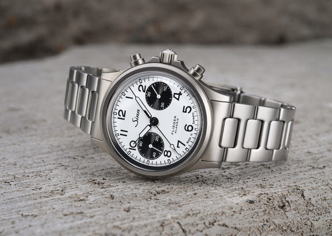 Sinn 356 Pilot Classic W H-Link Bracelet Watch