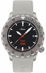 Sinn Watch U50 Hydro Silicone White 1051.010 Silicone Whit