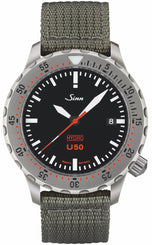 Sinn Watch U50 Hydro Textile Olive Grey 1051.010