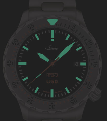Sinn U50 Hydro Textile Olive Grey Watch