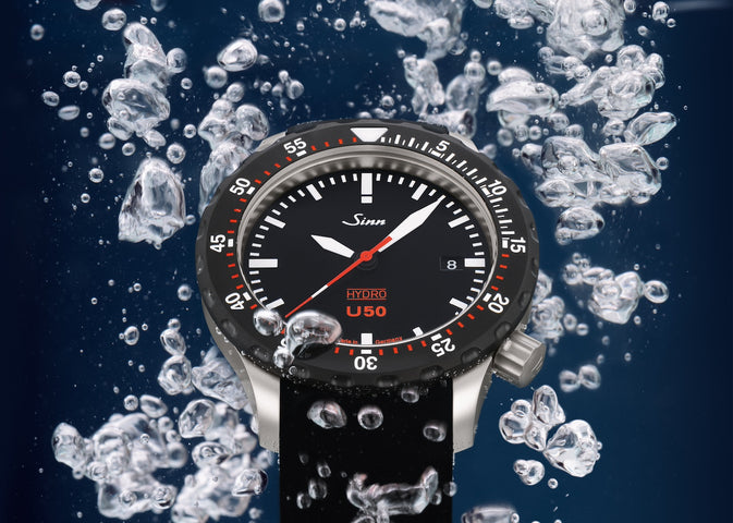 Sinn U50 Hydro SDR Textile Olive Grey Watch