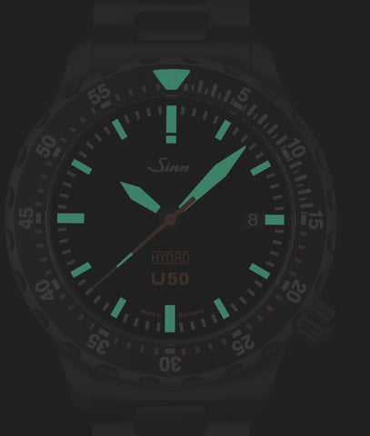 Sinn U50 Hydro S Textile Olive Grey Watch