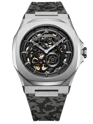 D1 Milano Camo Marvel Skeleton Watch