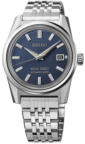 King Seiko Watch KSK Indigo Denim 6R 3 Day Power Reserve SPB389J1