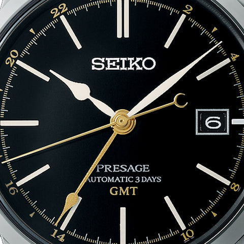 Seiko Presage Craftmanship Urishi Dial GMT Watch