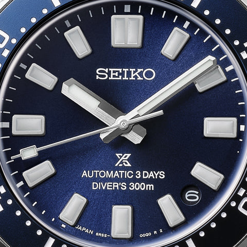 Seiko Watch Prospex 1965 Revival Divers 3 Day Power Reserve Scuba Blue Pre-Order
