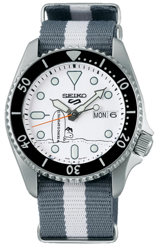 Seiko Watch 5 Sports x Peanuts Surfboard Limited Edition SRPK25K1.