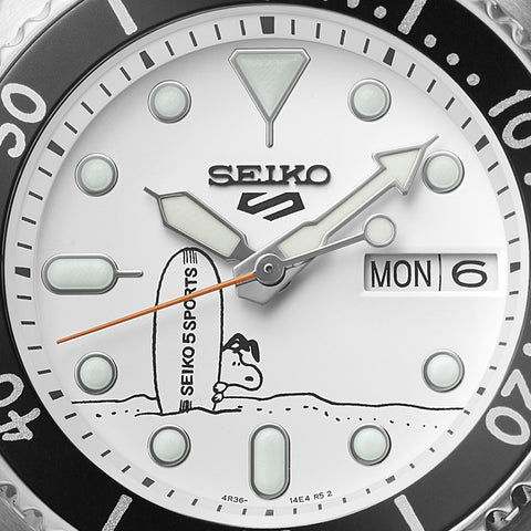 Seiko Watch 5 Sports x Peanuts Surfboard Limited Edition D